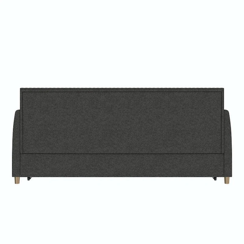 Mr. Kate Daphne Upholstered Twin Daybed with Roll Out Trundle