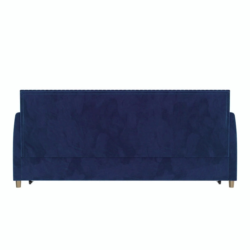 Mr. Kate Daphne Upholstered Twin Daybed with Roll Out Trundle