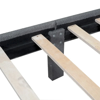 Queen Size Upholstered Platform Bed with Drawer