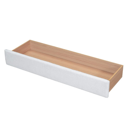 Queen Size Upholstered Platform Bed with Drawer