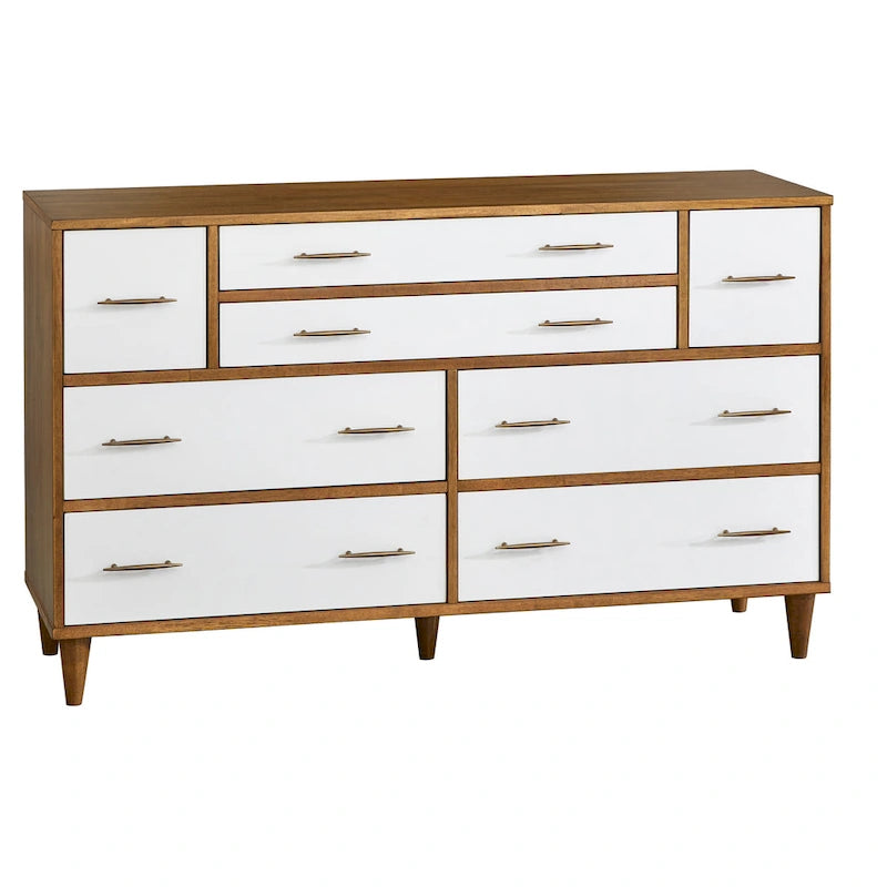 Lifestorey Ana 8-Drawer Mid-Century Modern Dresser