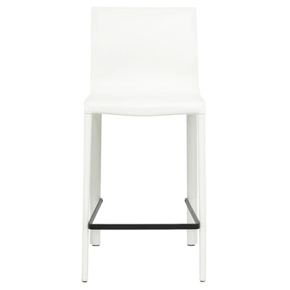 STAN Modern Leather Counter Stool