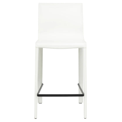 STAN Modern Leather Counter Stool