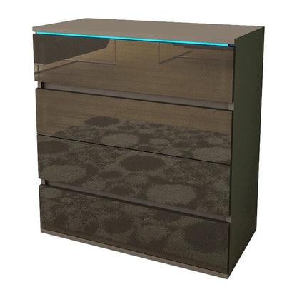 Strick & Bolton Cyrena Glossy Modern Dresser