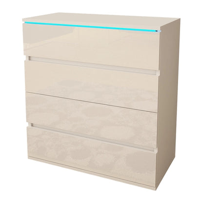 Strick & Bolton Cyrena Glossy Modern Dresser