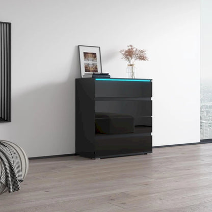 Strick & Bolton Cyrena Glossy Modern Dresser