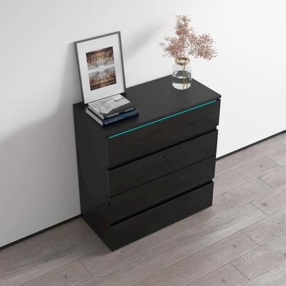 Strick & Bolton Cyrena Glossy Modern Dresser