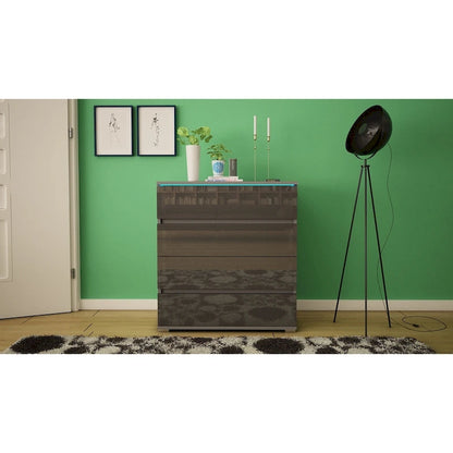 Strick & Bolton Cyrena Glossy Modern Dresser
