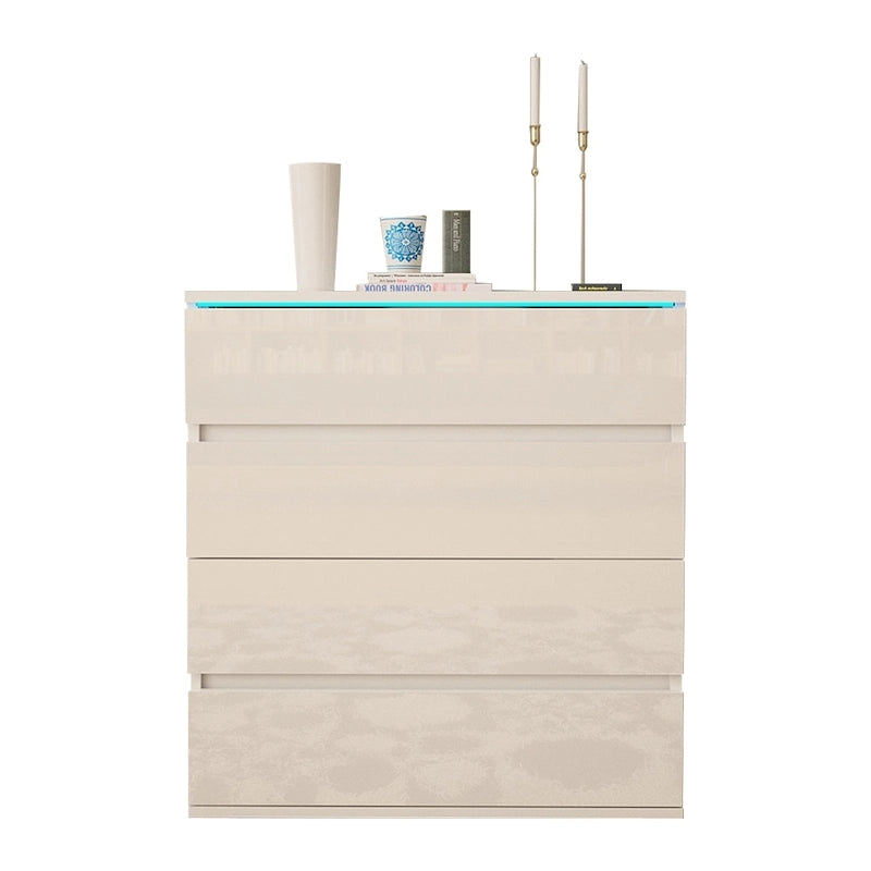 Strick & Bolton Cyrena Glossy Modern Dresser