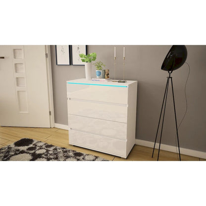 Strick & Bolton Cyrena Glossy Modern Dresser