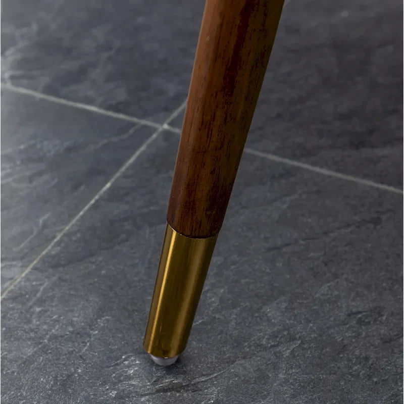 Roundhill Furniture Nevis Mid-century Modern Faux Leather Tufted Nailhead Trim Barstool Set of 2