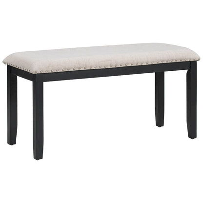 6PCS Marbled Veneers Tabletop Dining Table Set