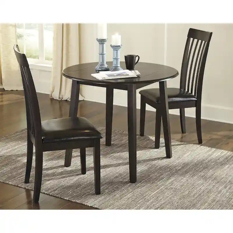 Signature Design by Ashley Hammis Dark Brown 3-Piece Dining Package