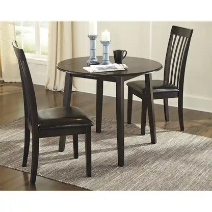 Signature Design by Ashley Hammis Dark Brown 3-Piece Dining Package