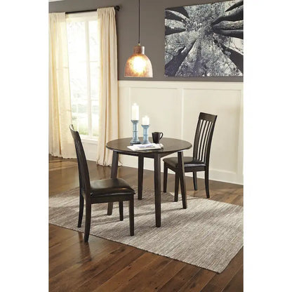 Signature Design by Ashley Hammis Dark Brown 3-Piece Dining Package