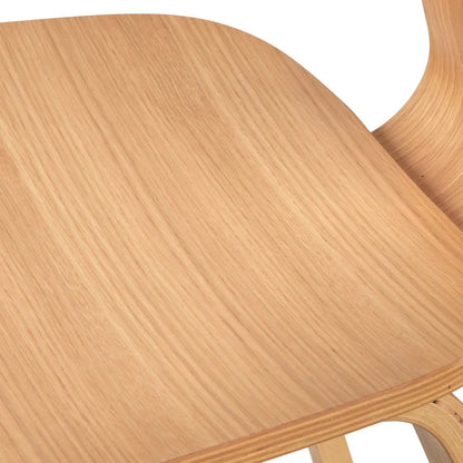 Lifestorey Sigrid Mid-Century Modern Dining Chairs (Set of 2)