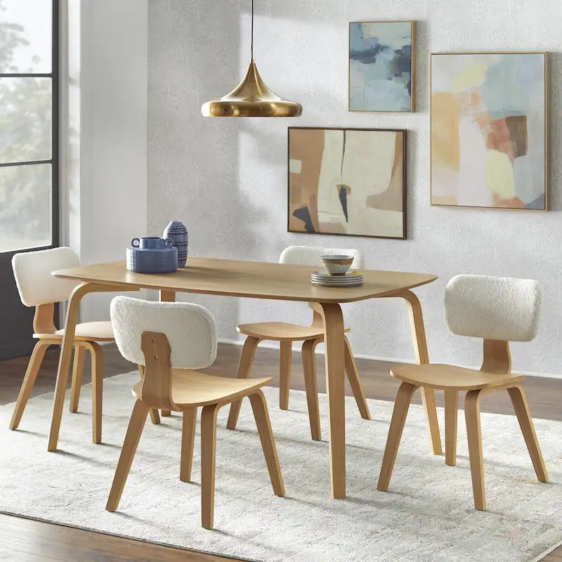 Lifestorey Sigrid Mid-Century Modern Dining Chairs (Set of 2)