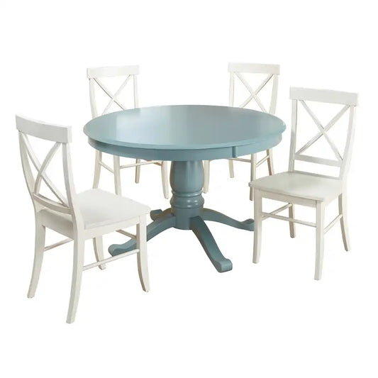Simple Living 5-piece Arianna Pedestal Dining Set