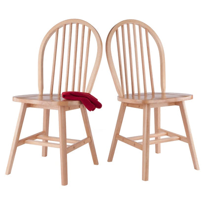 Windsor 2-PC Chair Set, Natural