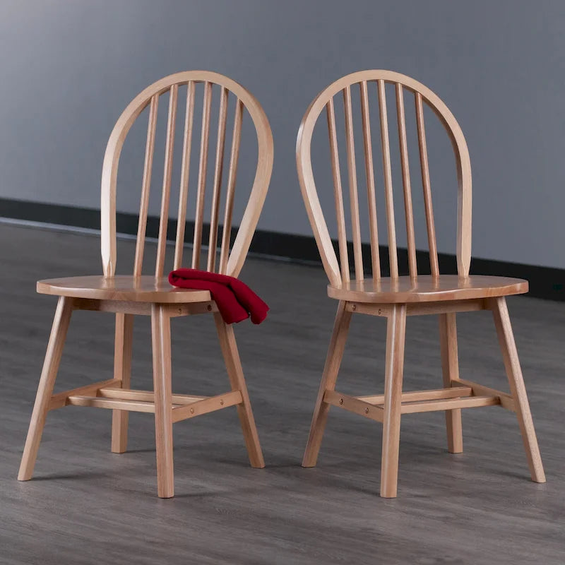Windsor 2-PC Chair Set, Natural