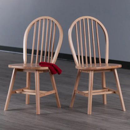 Windsor 2-PC Chair Set, Natural