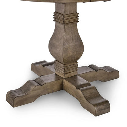 Kasey 42 Dining Table in Weathered Brown by Kosas Home