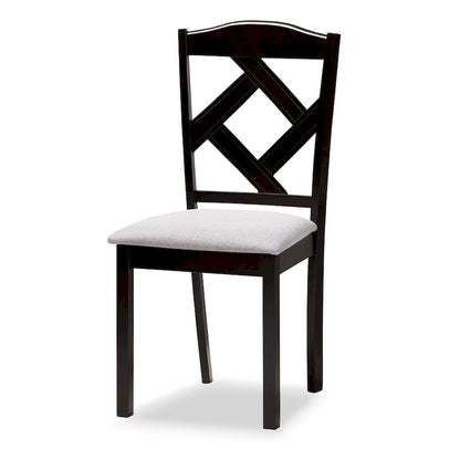 Carlin Modern and Transitional 7-Piece Wood Dining Set