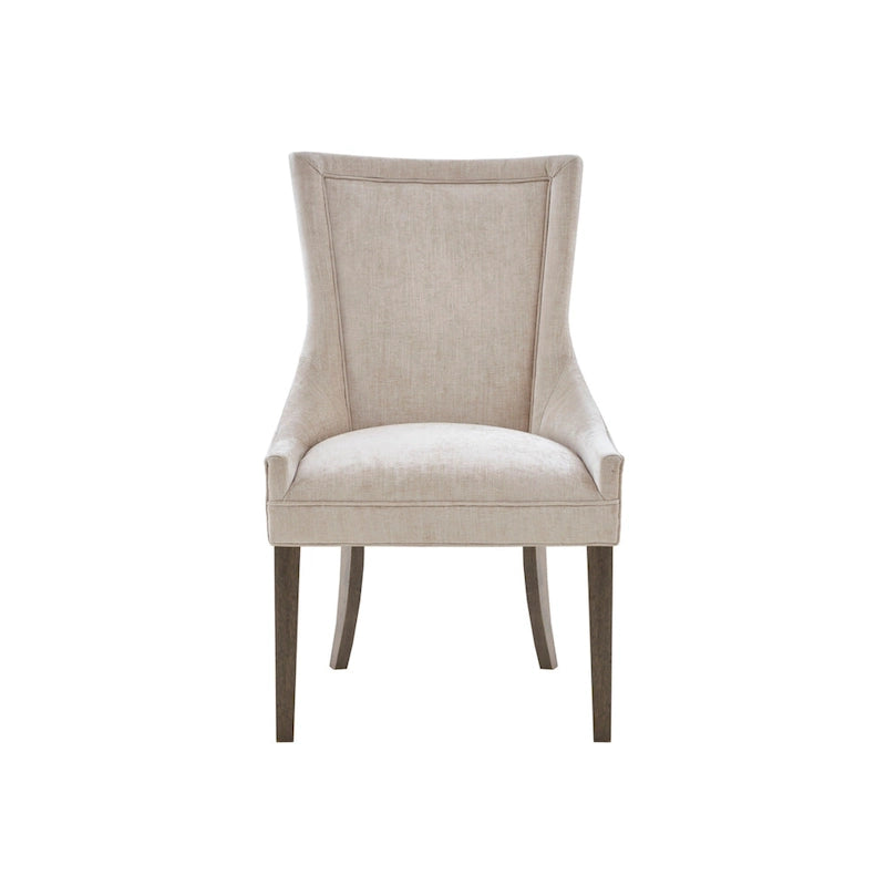 Madison Park Signature Ultra Upholstered Dining Side Chairs With Wood Legs (Set of 2)