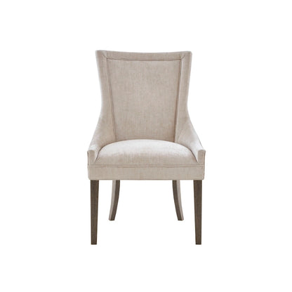Madison Park Signature Ultra Upholstered Dining Side Chairs With Wood Legs (Set of 2)