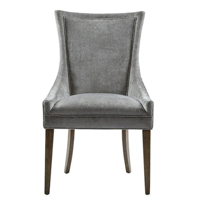 Madison Park Signature Ultra Upholstered Dining Side Chairs With Wood Legs (Set of 2)