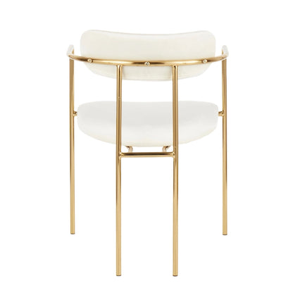 Silver Orchid Gregor Glam Velvet Chair (Set of 2)