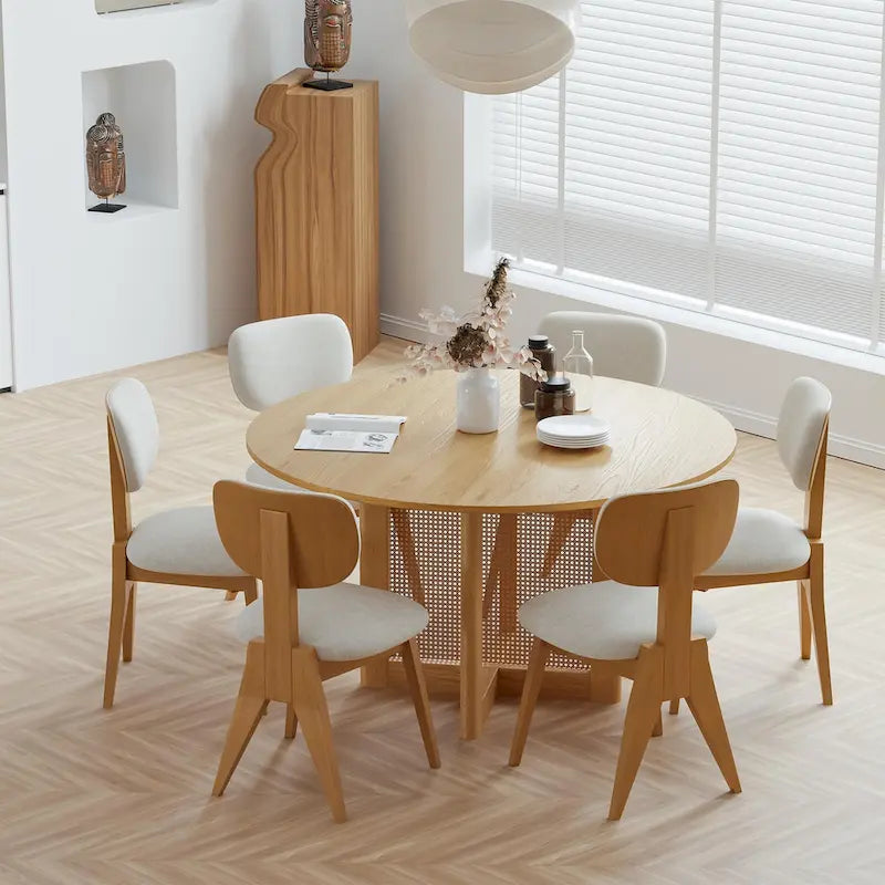 Solid Wood Dining Chairs(Set Of 2) - 21*19*33