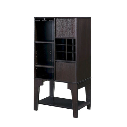 Furniture of America Cregg Contemporary 4-shelf Buffet with Wine Rack
