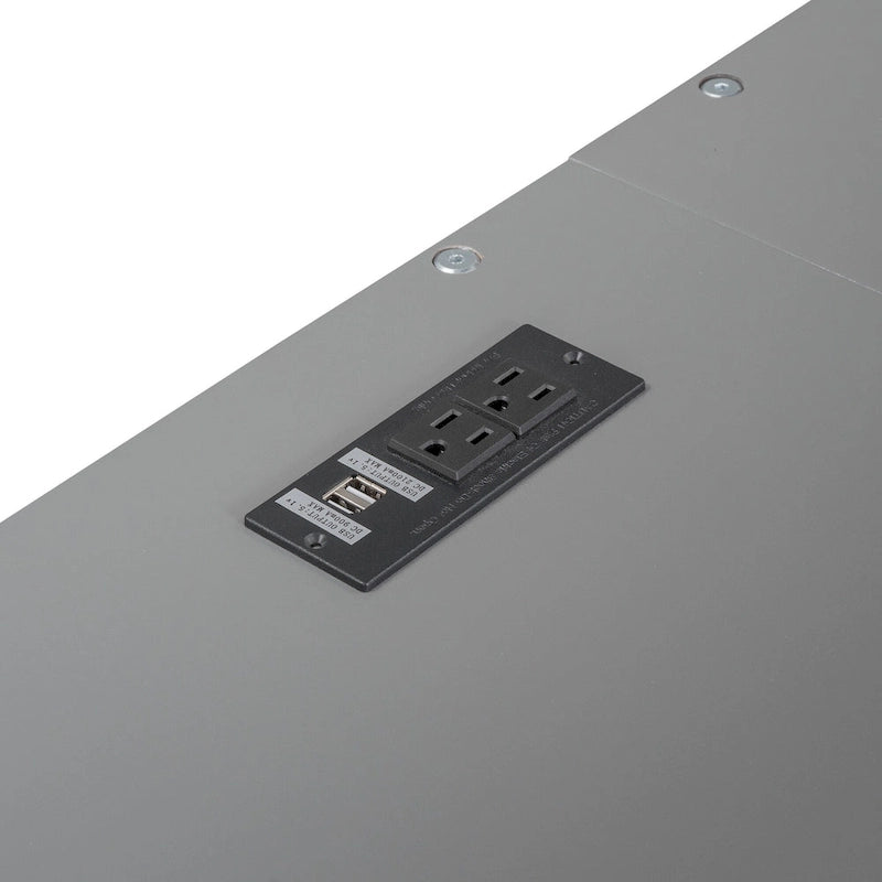 Loft Bed with Desk, Cabinets