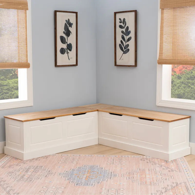 Josie L-shaped Backless Breakfast Nook Bench