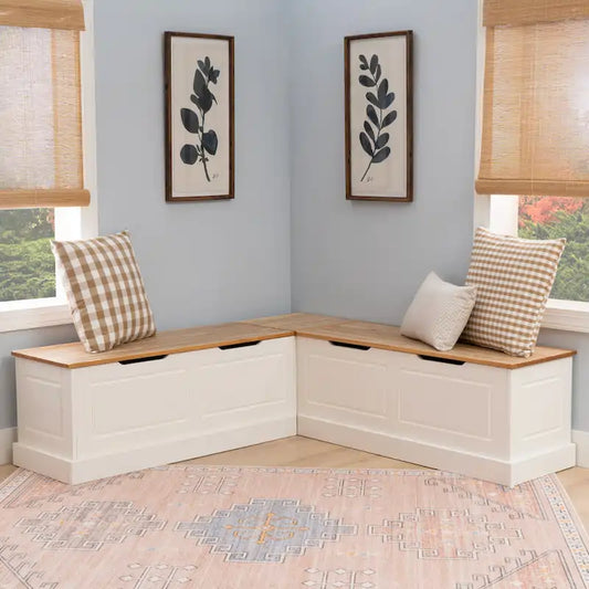 Josie L-shaped Backless Breakfast Nook Bench
