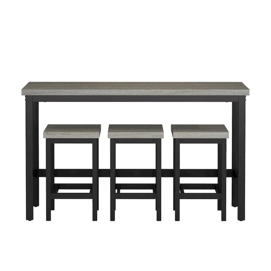 Counter Height Extra Long Dining Table Set