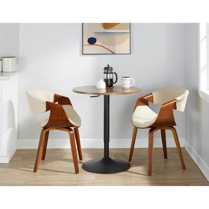 Porch & Den Bixby Adjustable Bar Table