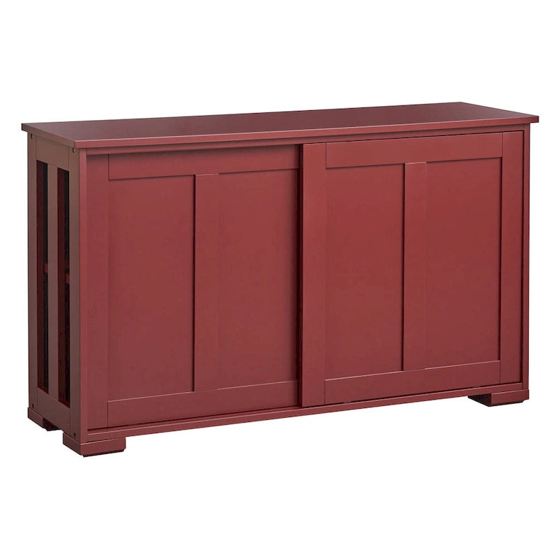 Porch & Den Jefferson Sliding Door Stackable Buffet/Sideboard