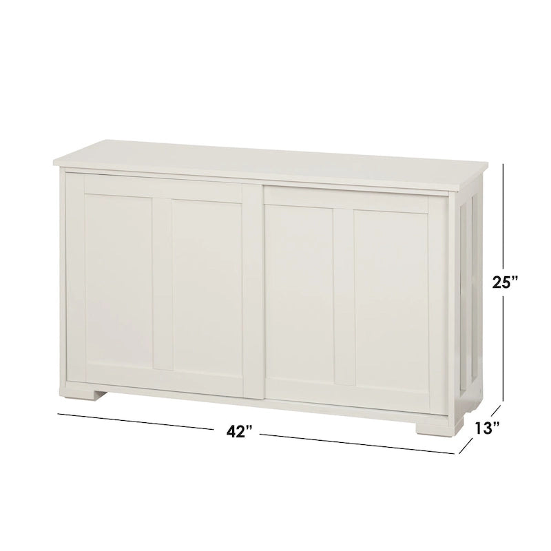 Porch & Den Jefferson Sliding Door Stackable Buffet/Sideboard