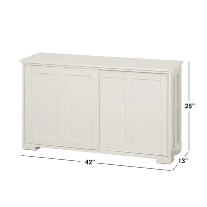 Porch & Den Jefferson Sliding Door Stackable Buffet/Sideboard