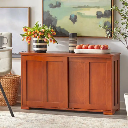 Porch & Den Jefferson Sliding Door Stackable Buffet/Sideboard