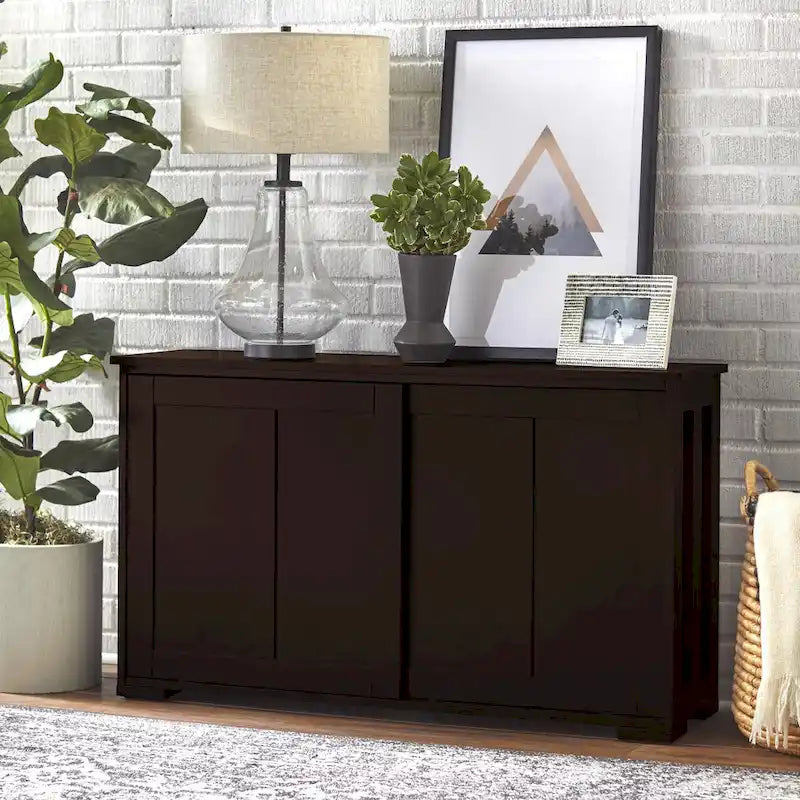 Porch & Den Jefferson Sliding Door Stackable Buffet/Sideboard