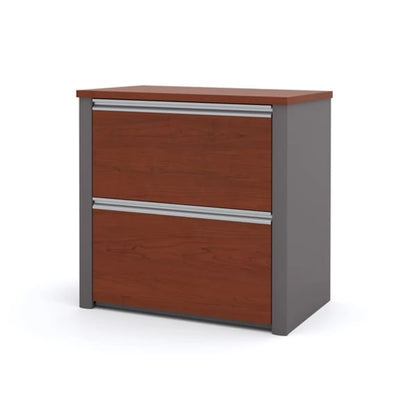 Bestar Connexion L-shaped Workstation with Lateral File