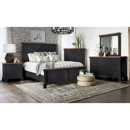 Steve Silver Overlook Rustic 4-piece Bedroom Set