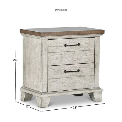 Steve Silver Overlook Rustic 4-piece Bedroom Set