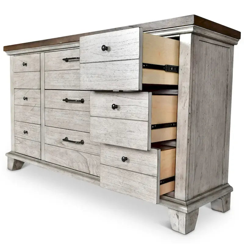 Steve Silver Overlook Rustic 4-piece Bedroom Set