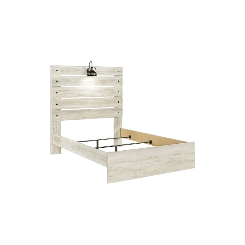 Cambeck Whitewash Panel Bed