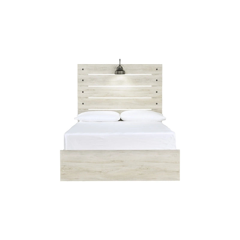 Cambeck Whitewash Panel Bed