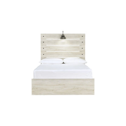 Cambeck Whitewash Panel Bed